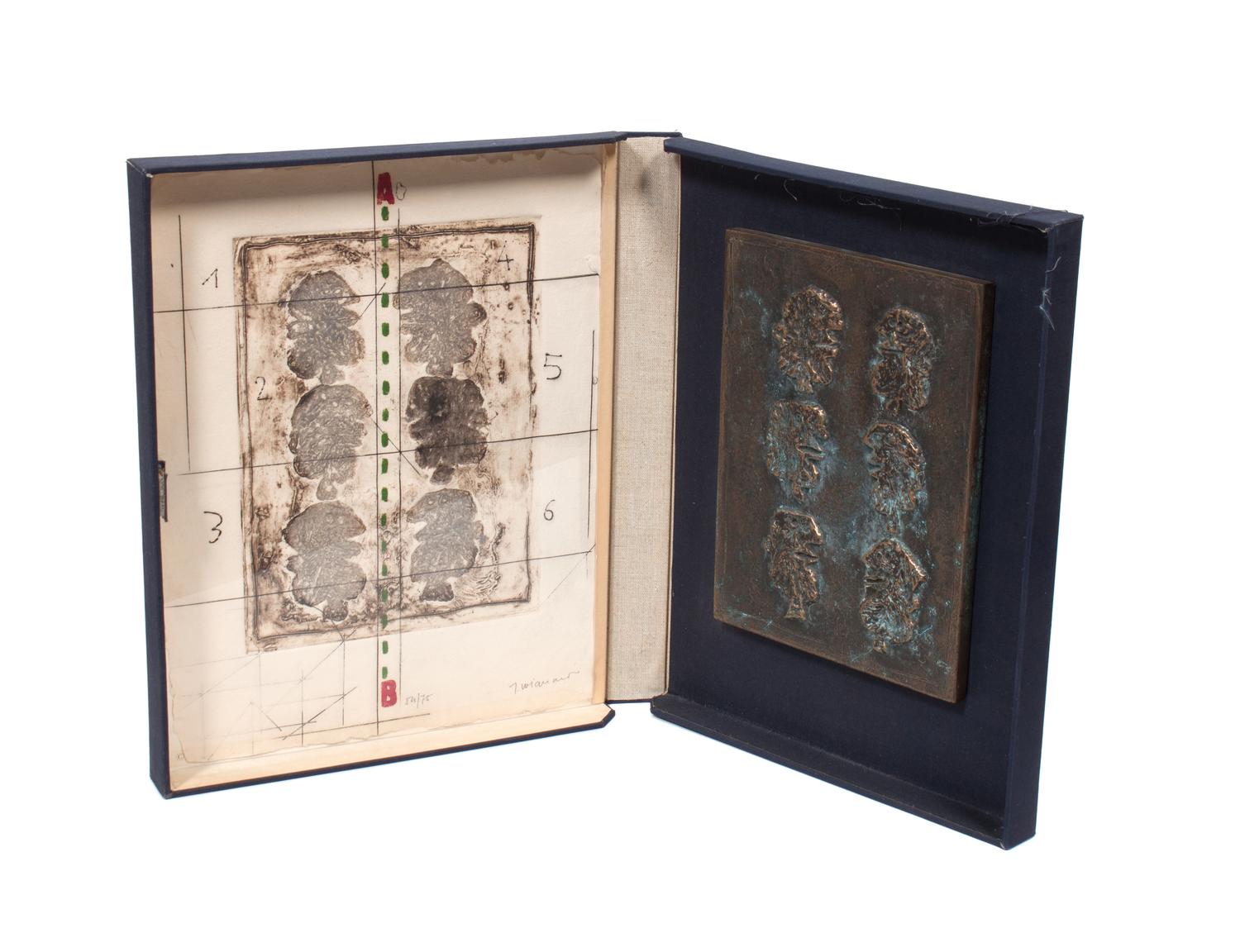 James Coignard, (French, 1925-2008), Six Occupants, (encased in a hardcover portfolio)