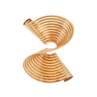 RETRO, YELLOW GOLD BROOCH