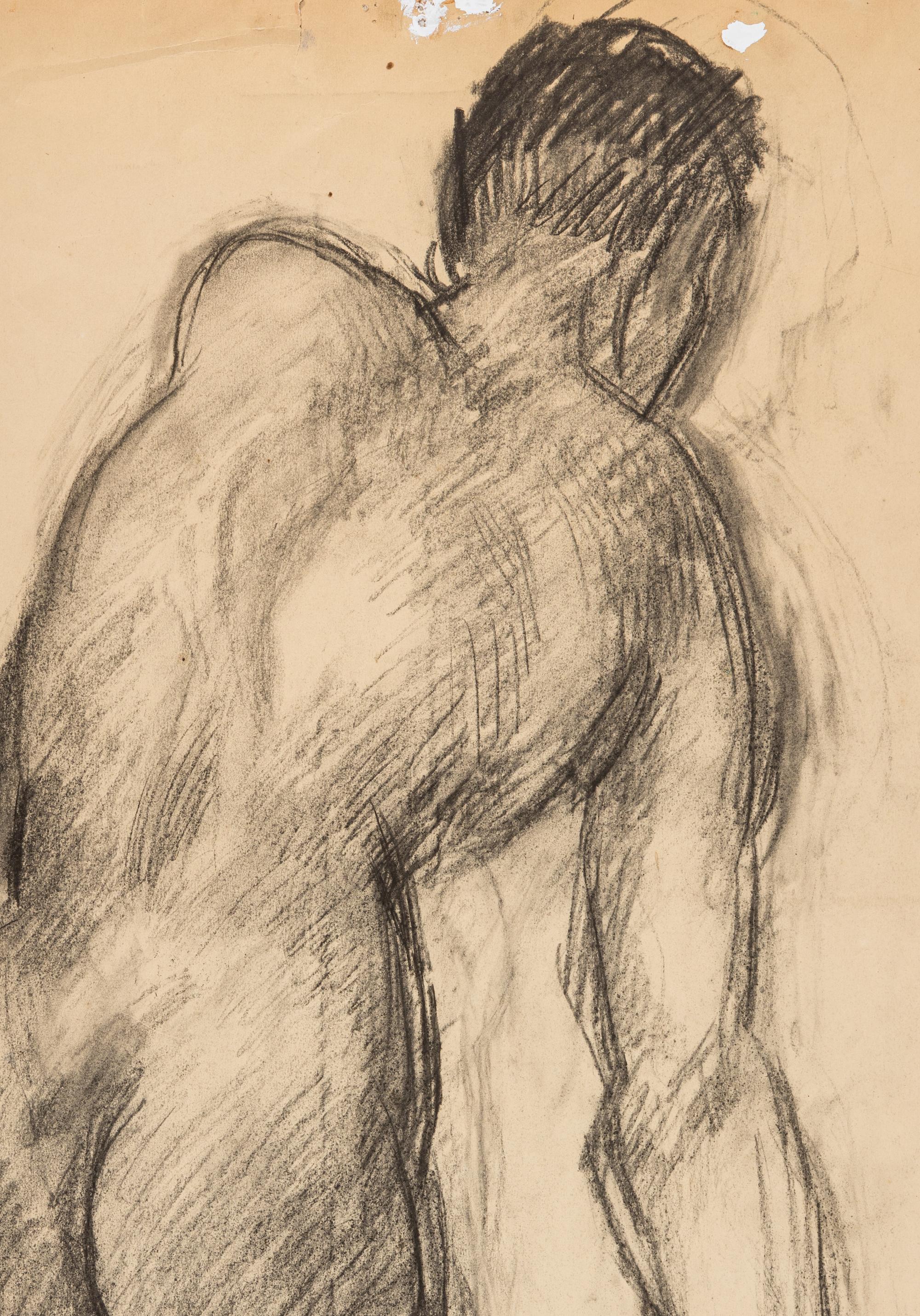 Man Kneeling