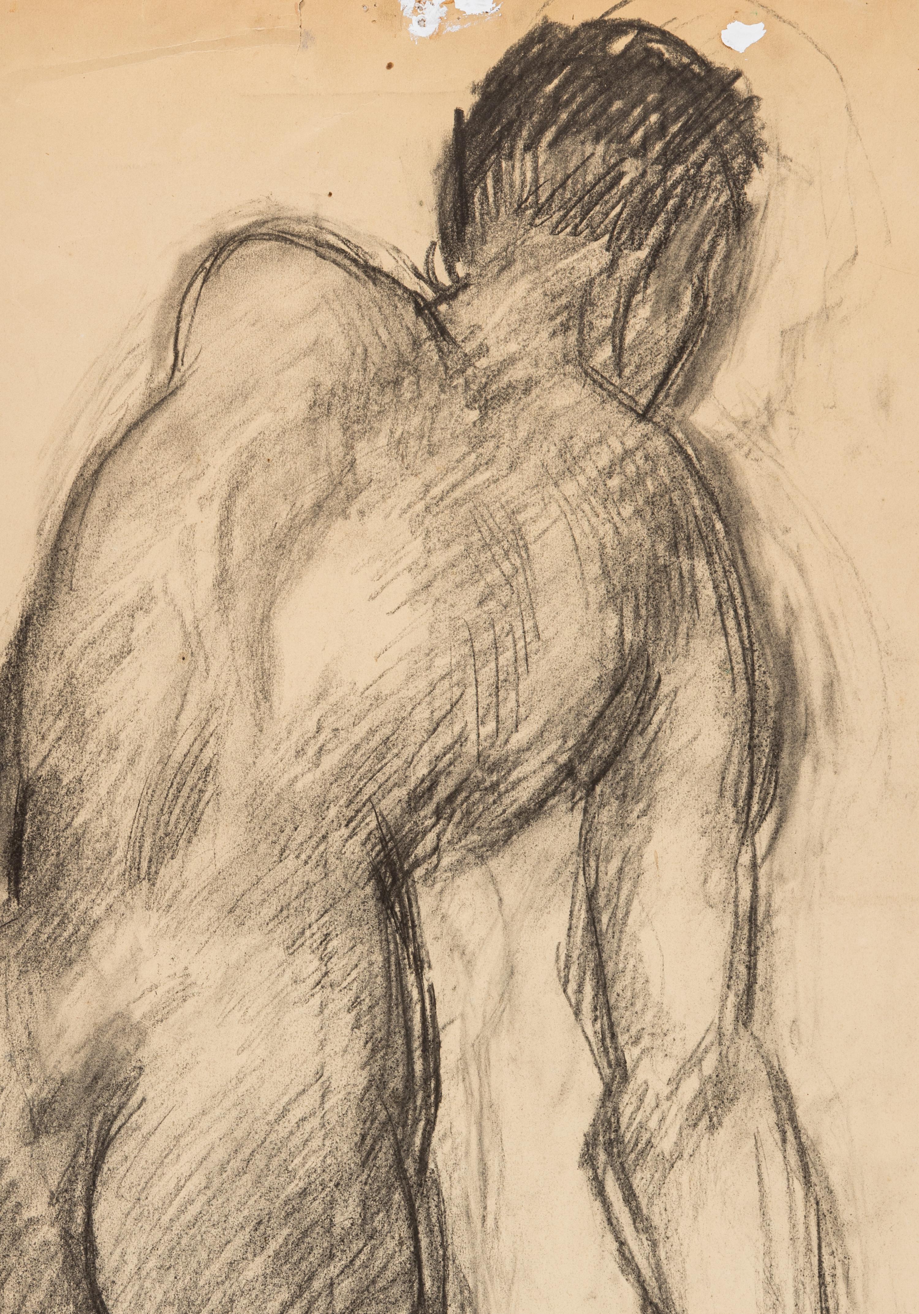 Man Kneeling