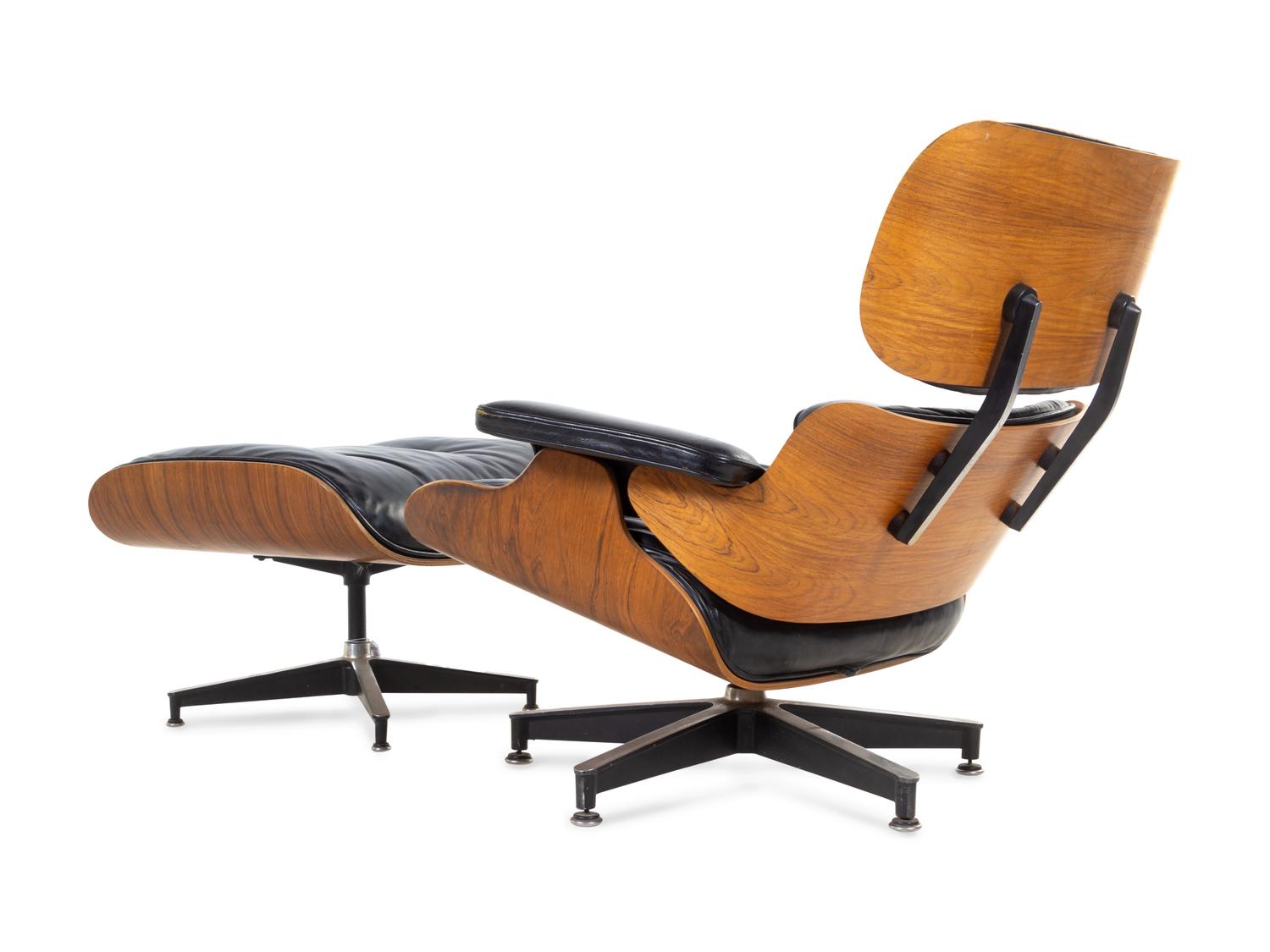 Lounge Chair and Ottoman, model 670 and model 671 Herman Miller, USA