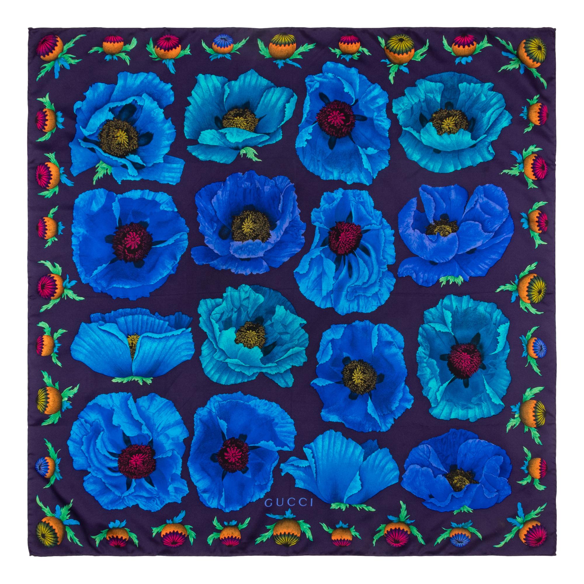 Gucci, Four Silk Scarves