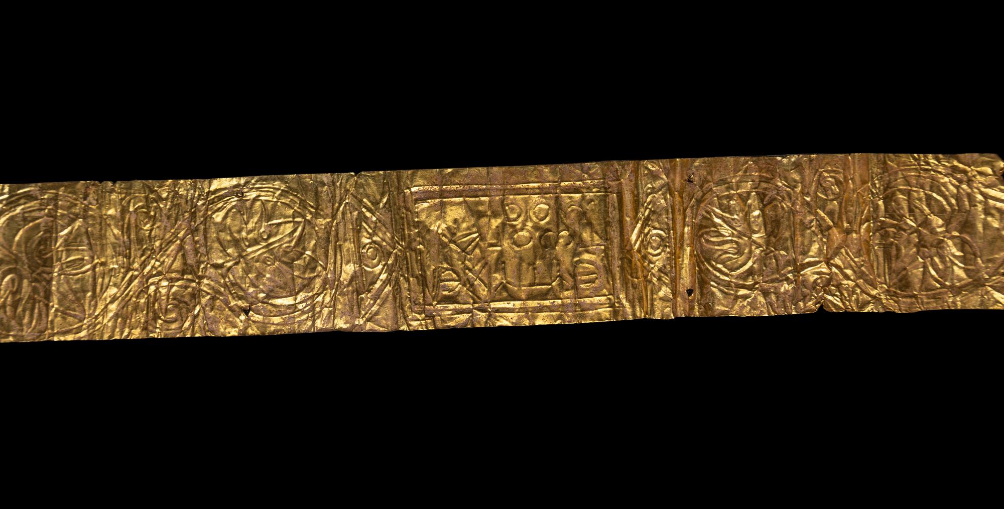 A Greek Gold Diadem with Inscription