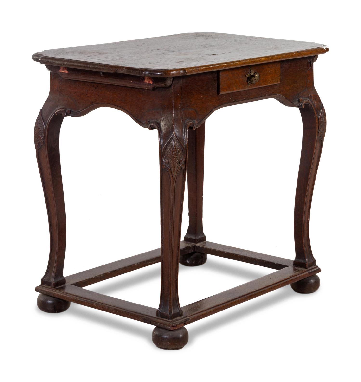 A French Oak Side Table