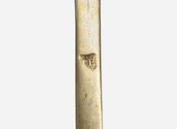 An assembled set of four early English silver spoons of Scottish historical interest, late 17th century