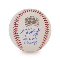 A Kris Bryant Chicago Cubs 2016 World Series Champions Signed Autograph Baseball (Fanatics Authentic),