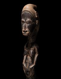 Four African Wood Figures