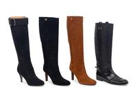 Four Pairs of Boots by Valentino, Gucci, and Christian Dior