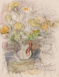 Flowers in a Pitcher , 1969