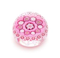 Julie Scrutton Lewis, (American), 1999 commemorative paperweight