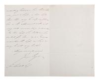 [MEDICINE]. PAGET, James (1814-1899). 2 autograph letters signed.