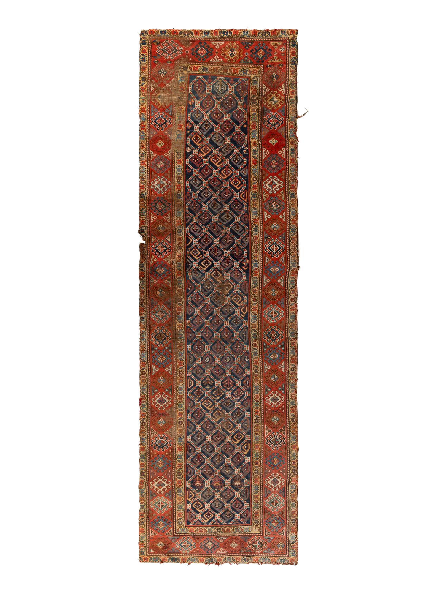 A Kazak Wool Runner