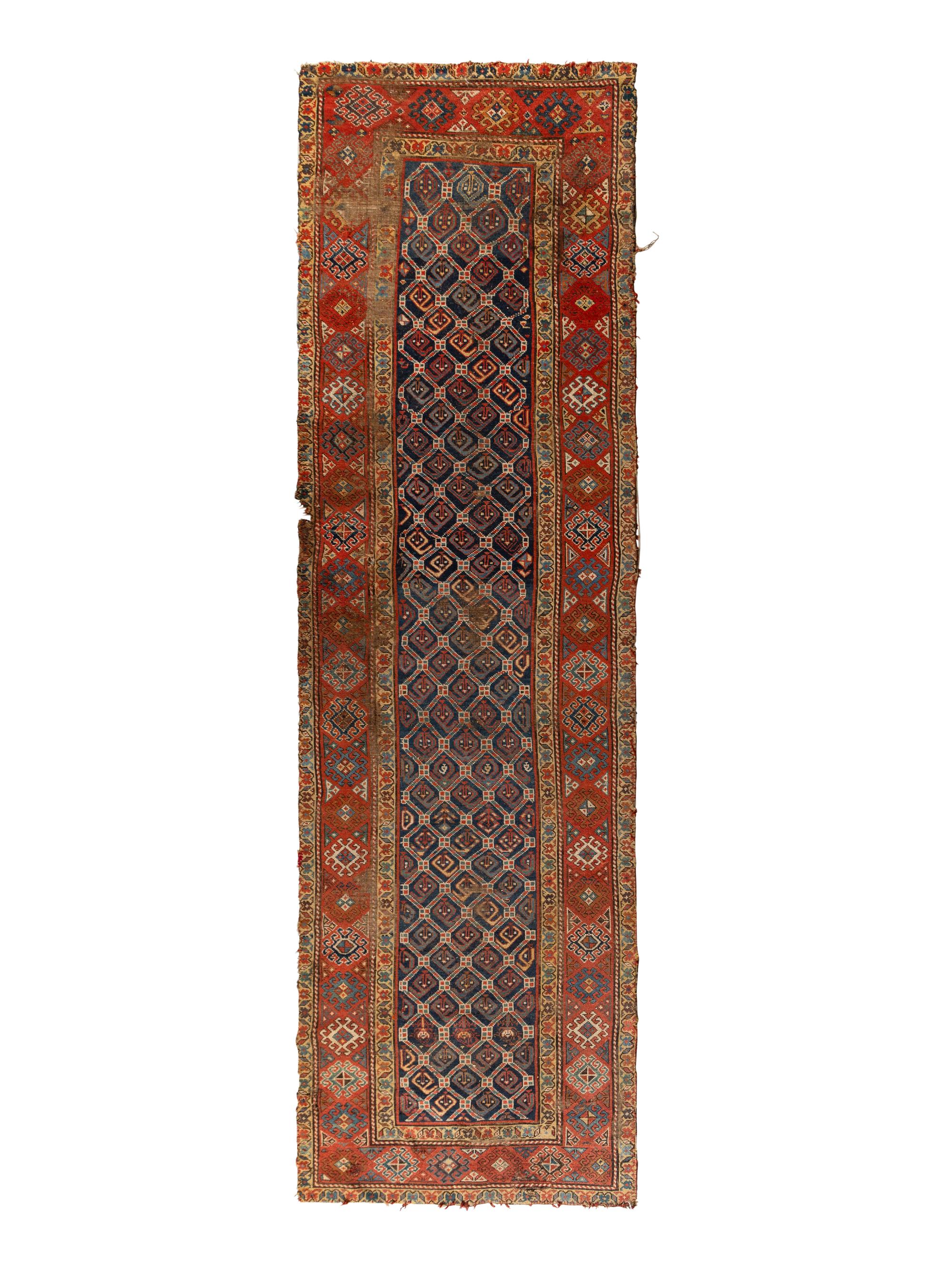A Kazak Wool Runner