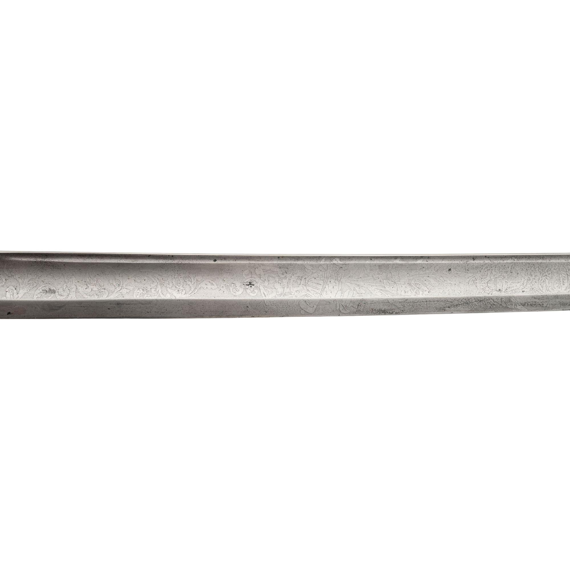 Ames Model 1850 Foot Officers Sword Presented to Capt. David Lamb - 31st New York Volunteers