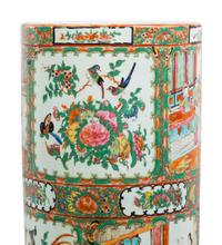 A Chinese Famille Rose Umbrella Stand