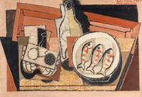 Nature morte aux trois poissons