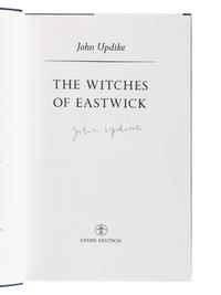 UPDIKE, John (1932-2009). The Witches of Eastwick . Barnstable, MA: Crane’s Duplicating Service, for: New York: Alfred A. Knopf, 1984.