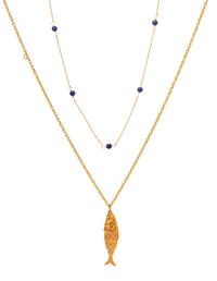 A Collection of 14 Karat Yellow Gold Necklaces,