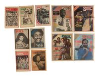 [MUSIC & ENTERTAINMENT] Soul (incomplete run). Los Angeles: Soul Publications, 1970-1979. 50 issues