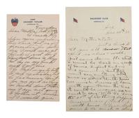 [WORLD WAR I]. Letters from soldiers serving in the Photog. Section, Sig. Corps, 26th Div. A.E.F.