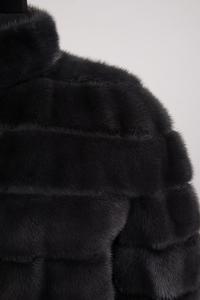 Fendi Gray Mink Banded Coat, 2013