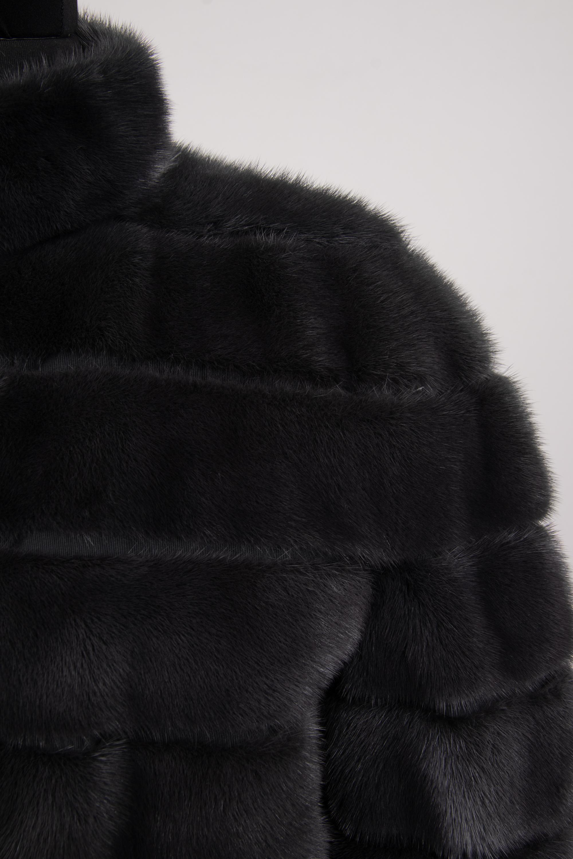 Fendi Gray Mink Banded Coat, 2013