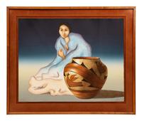 Maiden with Pot , edition 133/200