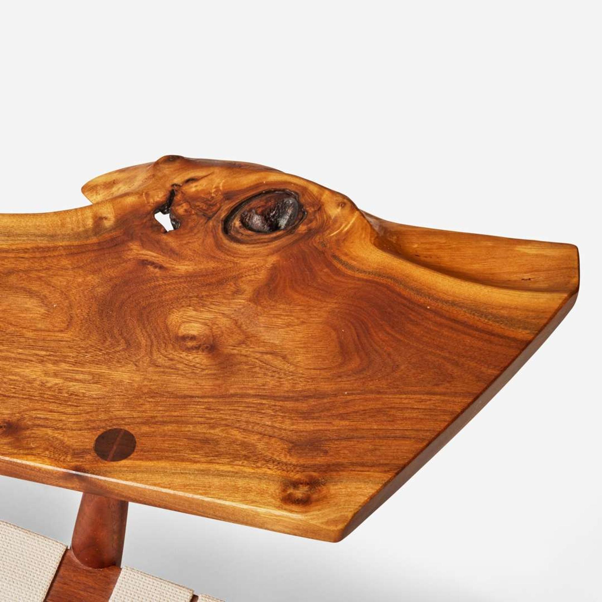 Mira Nakashima (American, b. 1942) Long Chair, George Nakashima Woodworker, New Hope, Pennsylvania, 2007