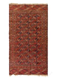 A Turkoman Wool Rug