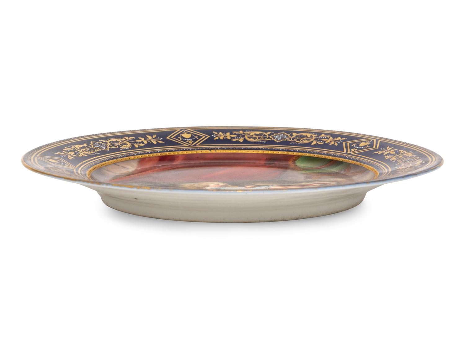 A Vienna Porcelain Cabinet Plate