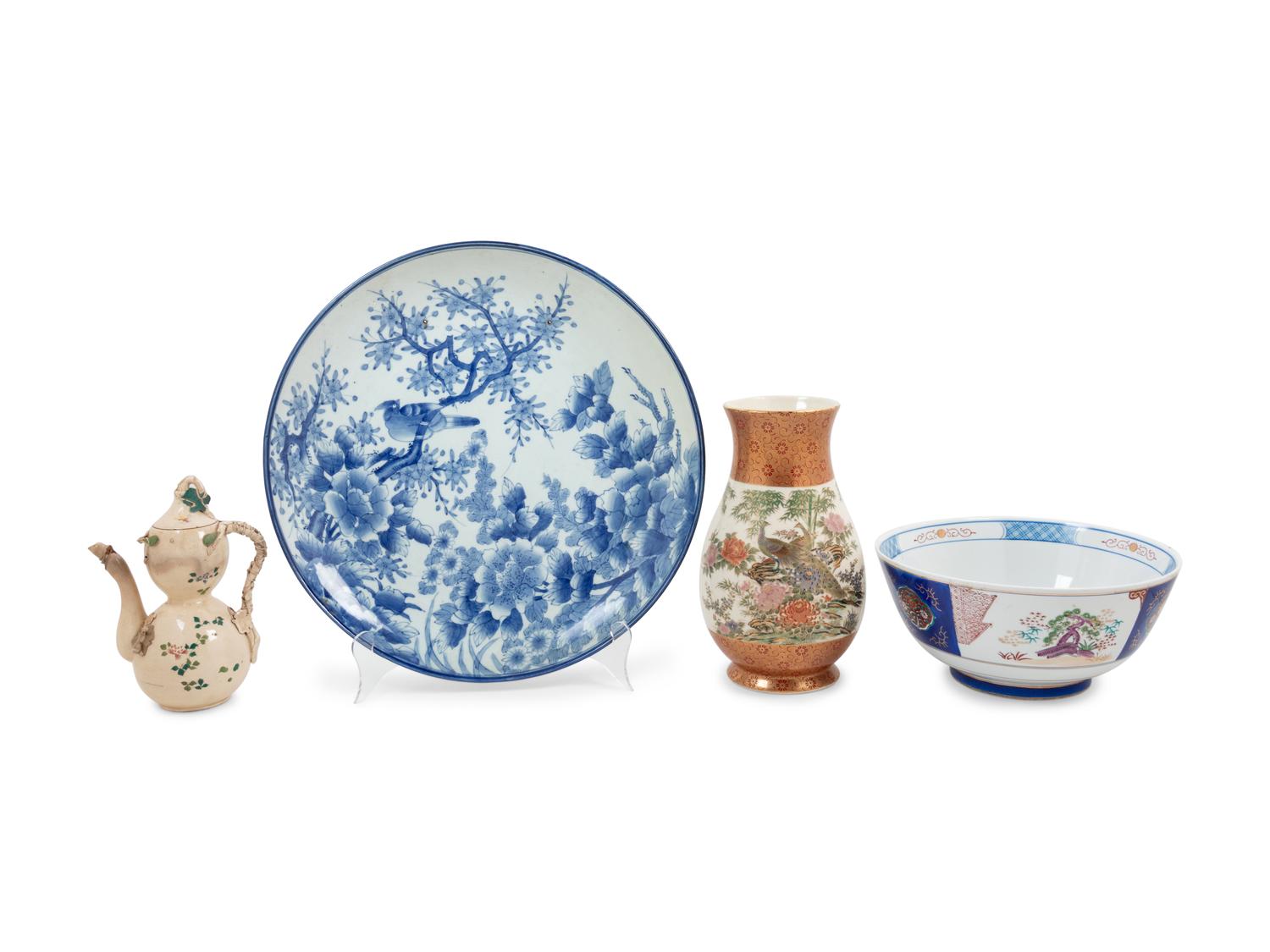 Four Porcelain Articles