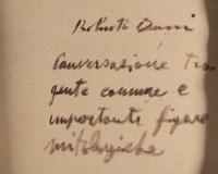 Conversione tia gente come e importanti figure mitologiche (Conversion of all people as important mythological figures)