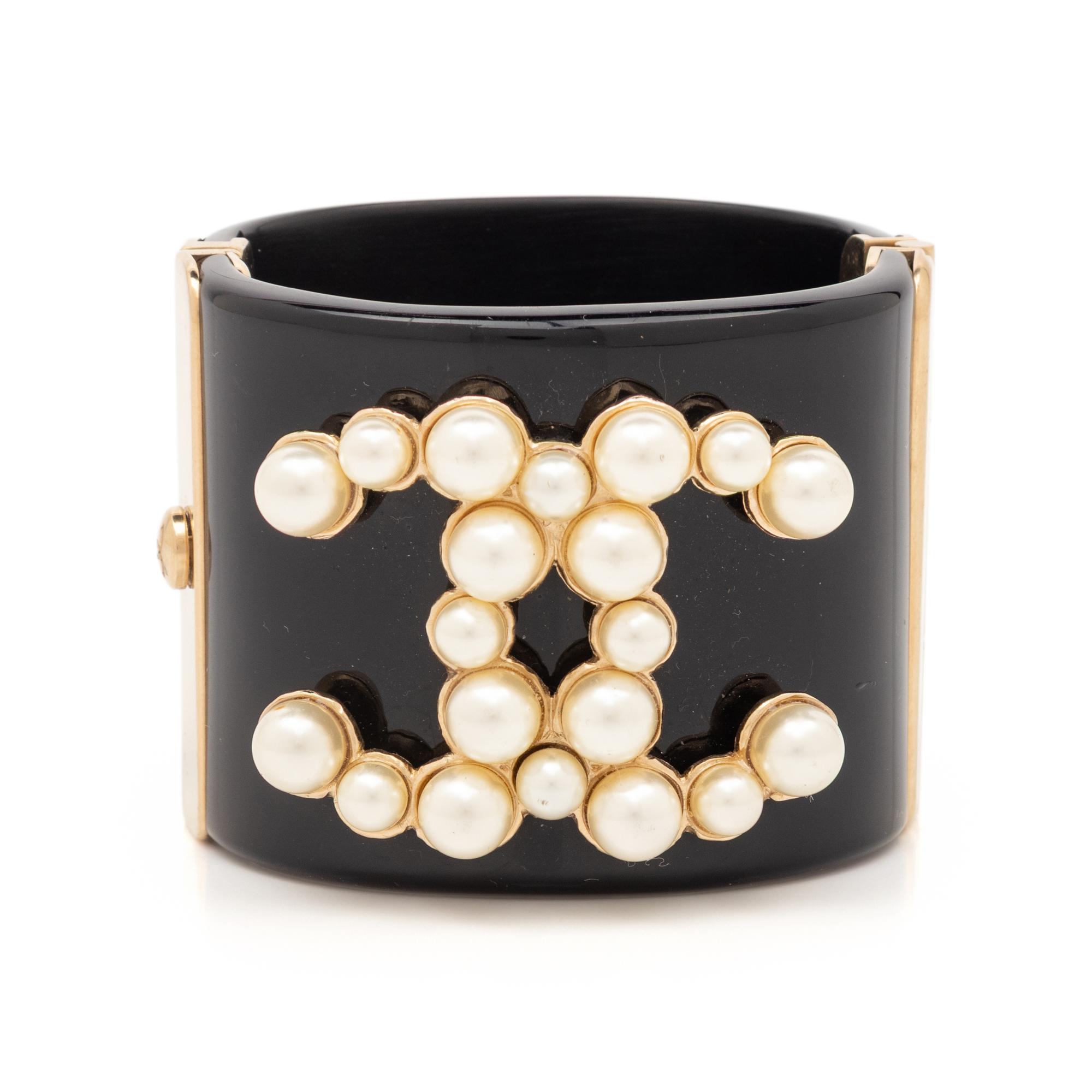 Chanel, CC Cuff Bracelet