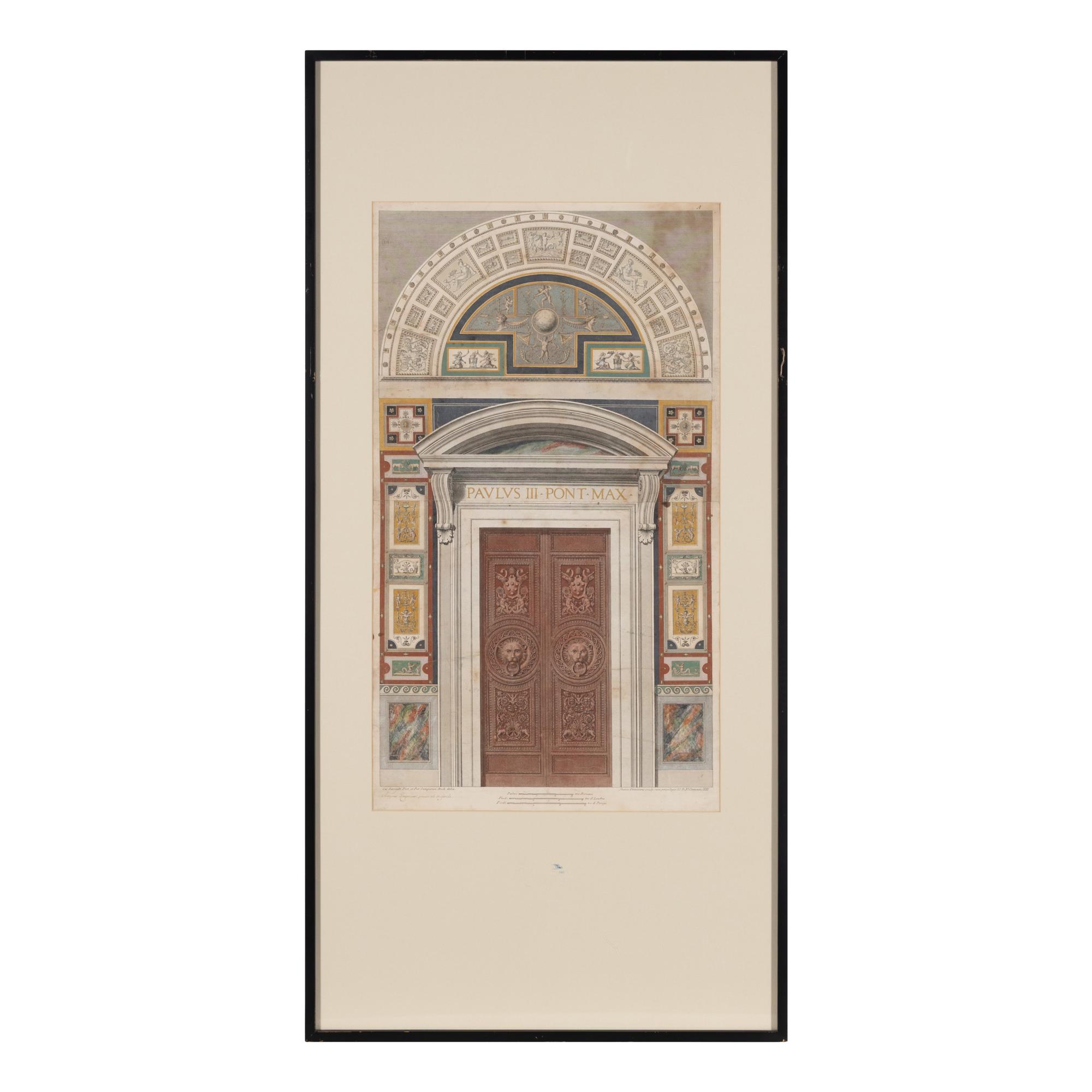 After Gaetano Savorelli — Four Plates from Le Logge di Raffaello