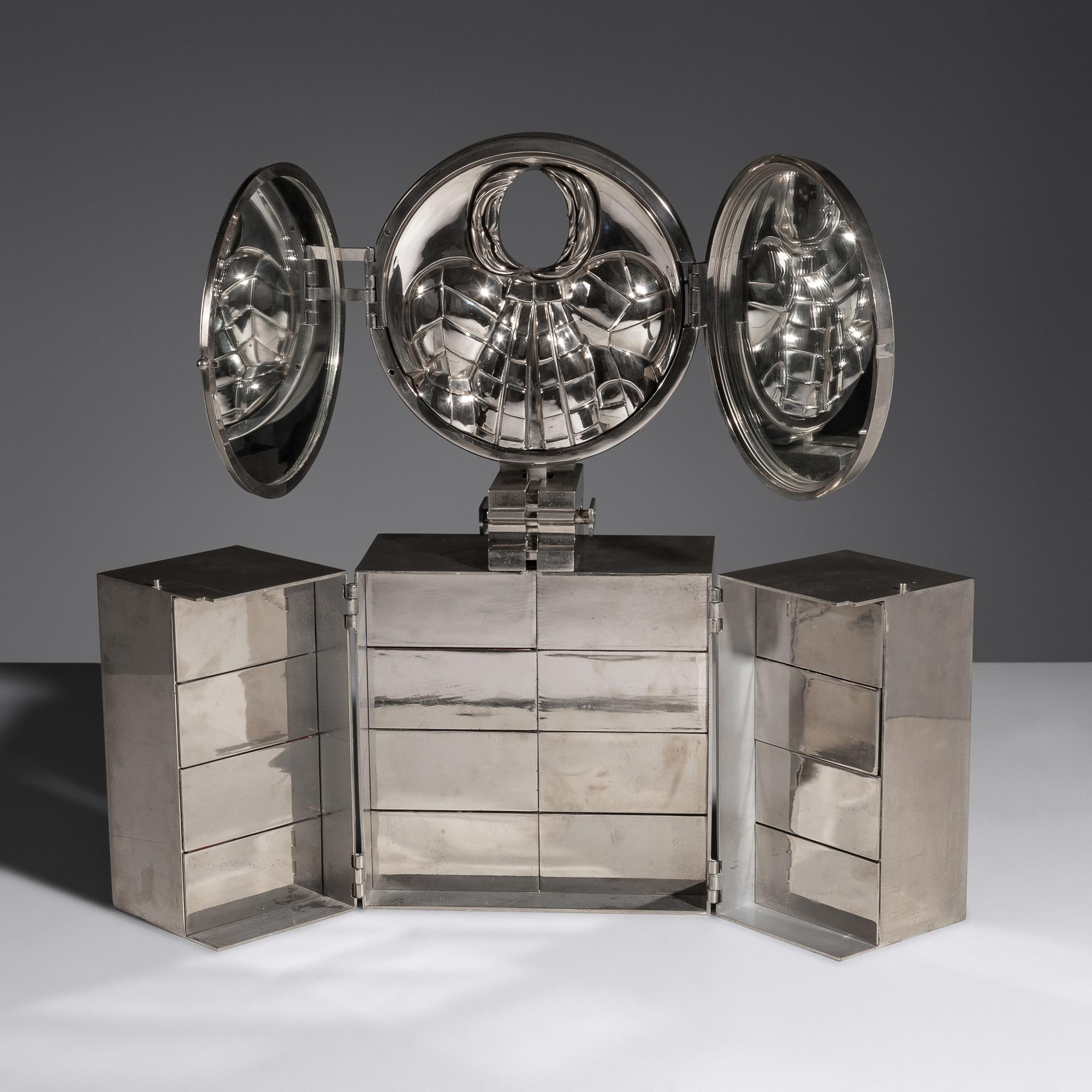 Paloma Box, c. 1970 Jewelry Chest and Vanity Spain