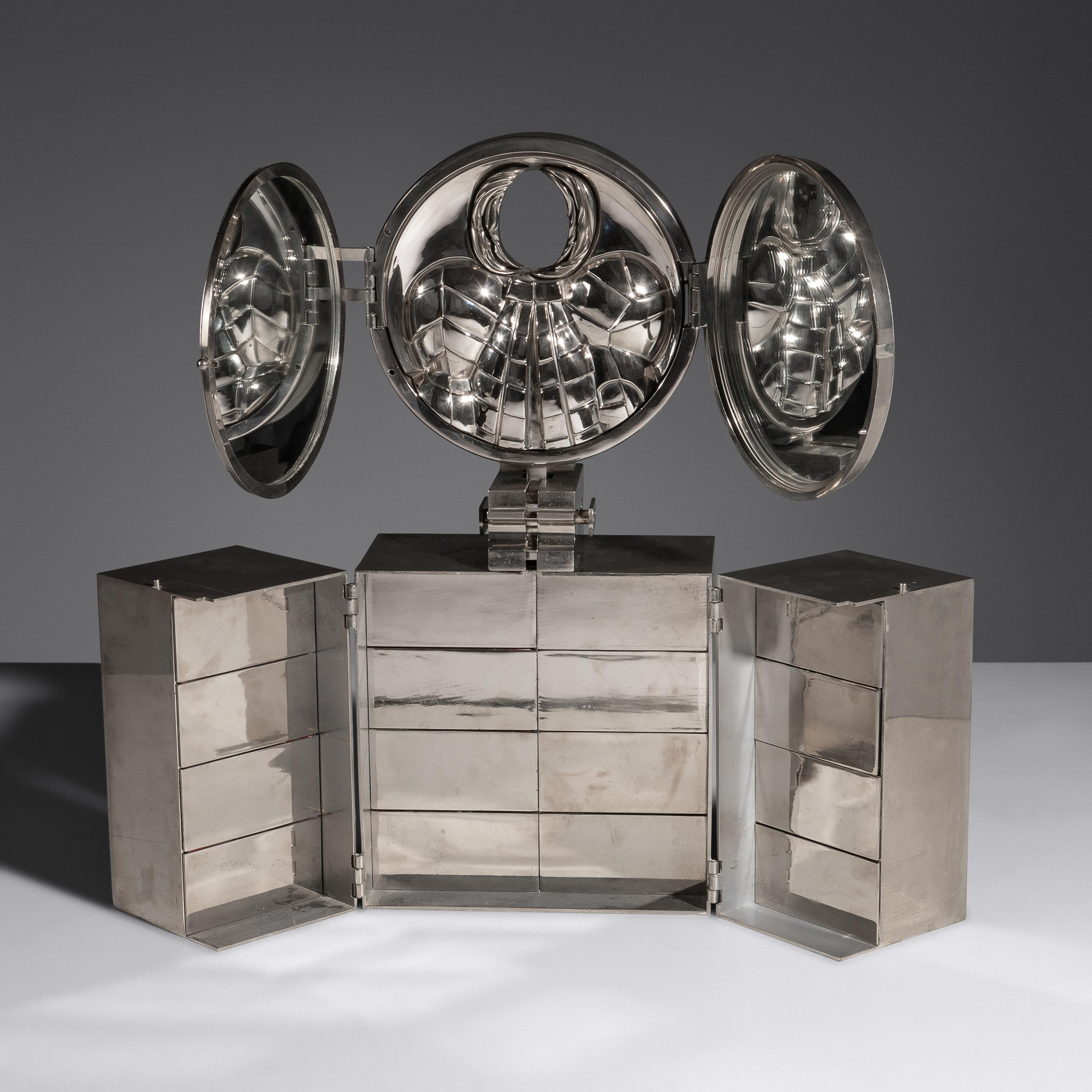 Paloma Box, c. 1970 Jewelry Chest and Vanity Spain