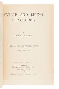 DODGSON, Charles Lutwidge ("Lewis Carroll") (1832-1898). Sylvie and Bruno. London: Macmillan and Co., 1889.