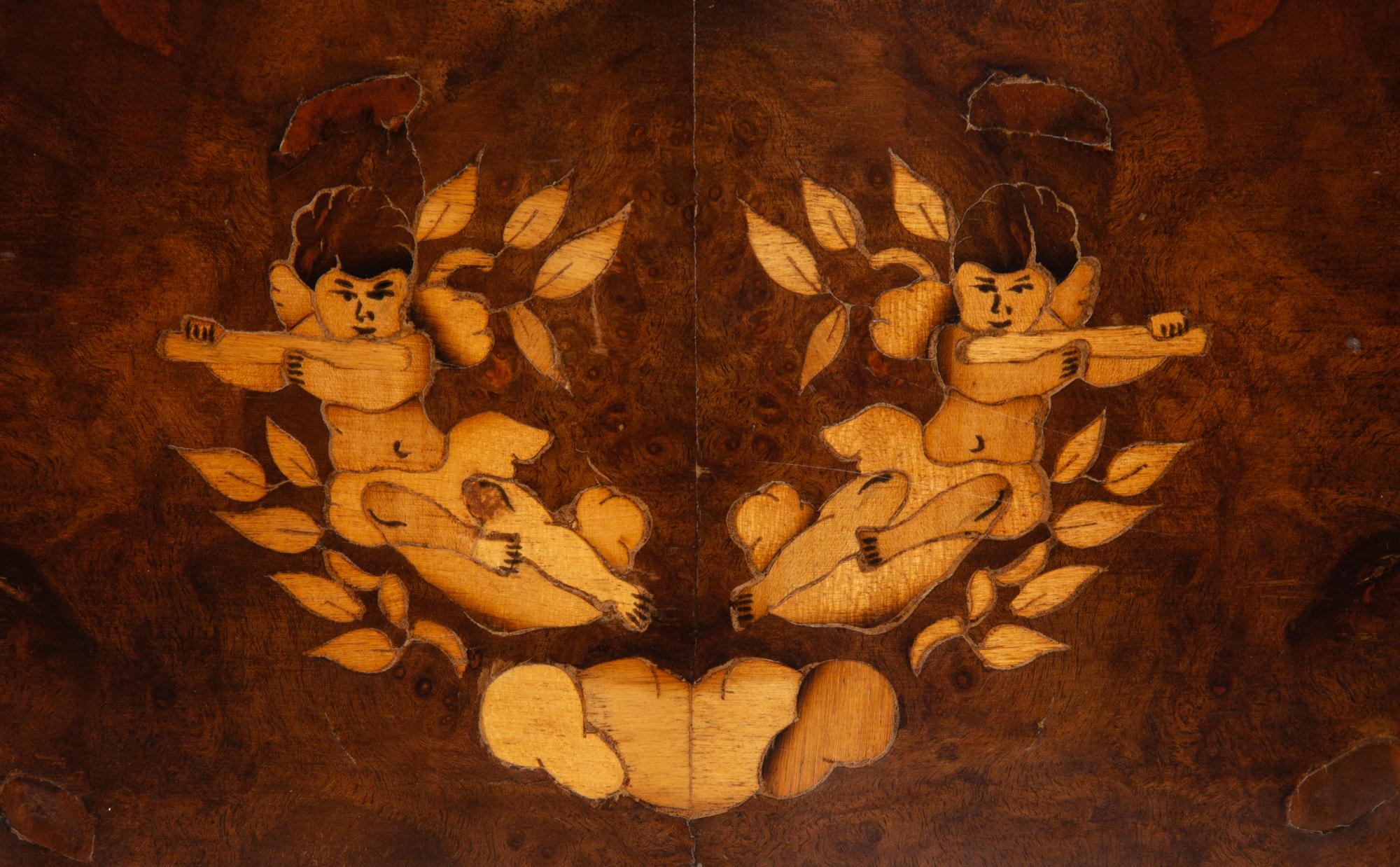 Two Continental Marquetry Boxes