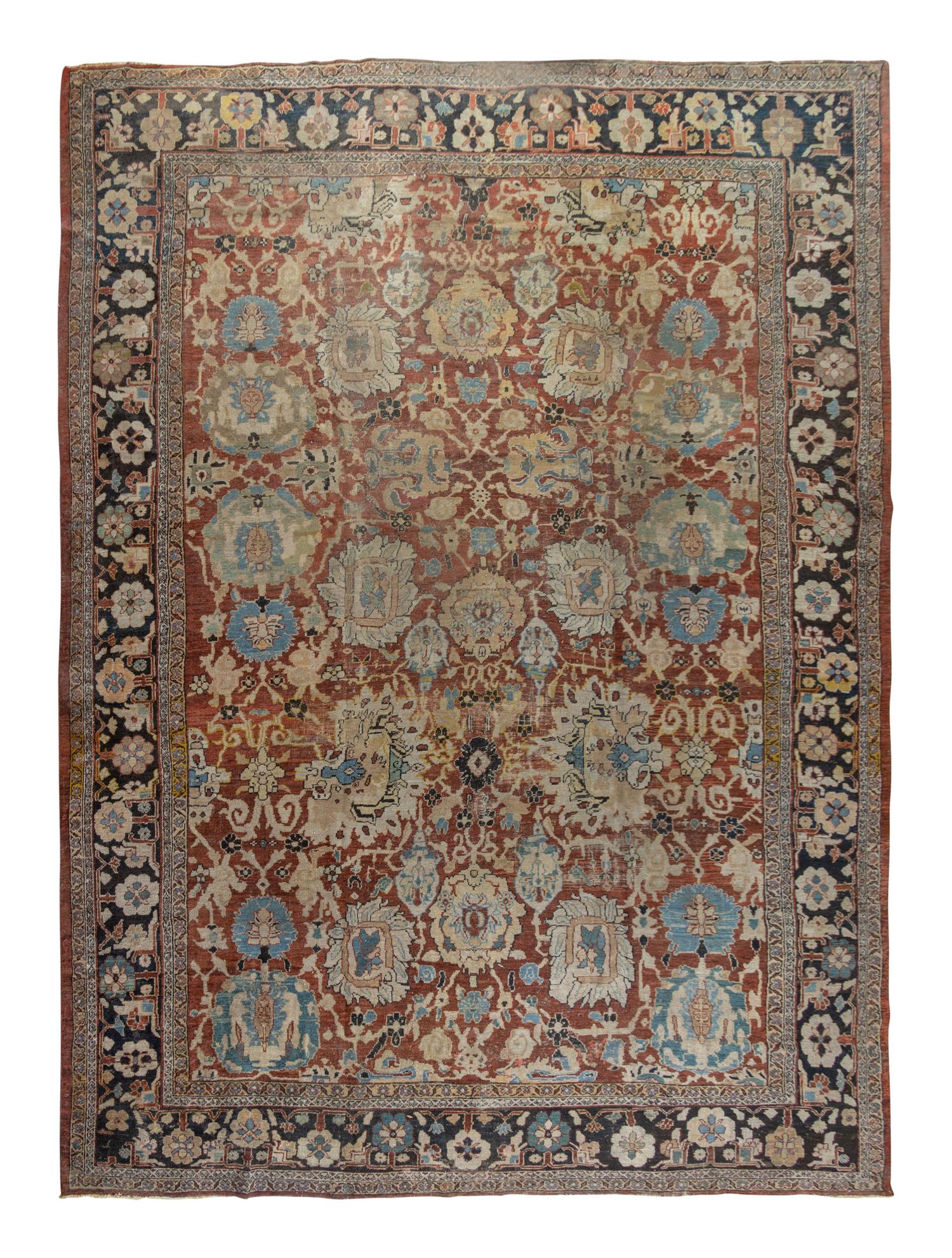 A Mahal Wool Rug