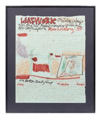 Leafwork on a Tobacco Leaf, 1982-84