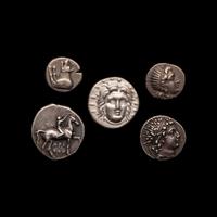 [ANCIENTS] A Group of Five Ancient Greek Ar Coins