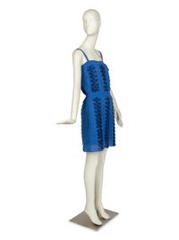 Blue Chanel Knit Dress and Slip, 2016