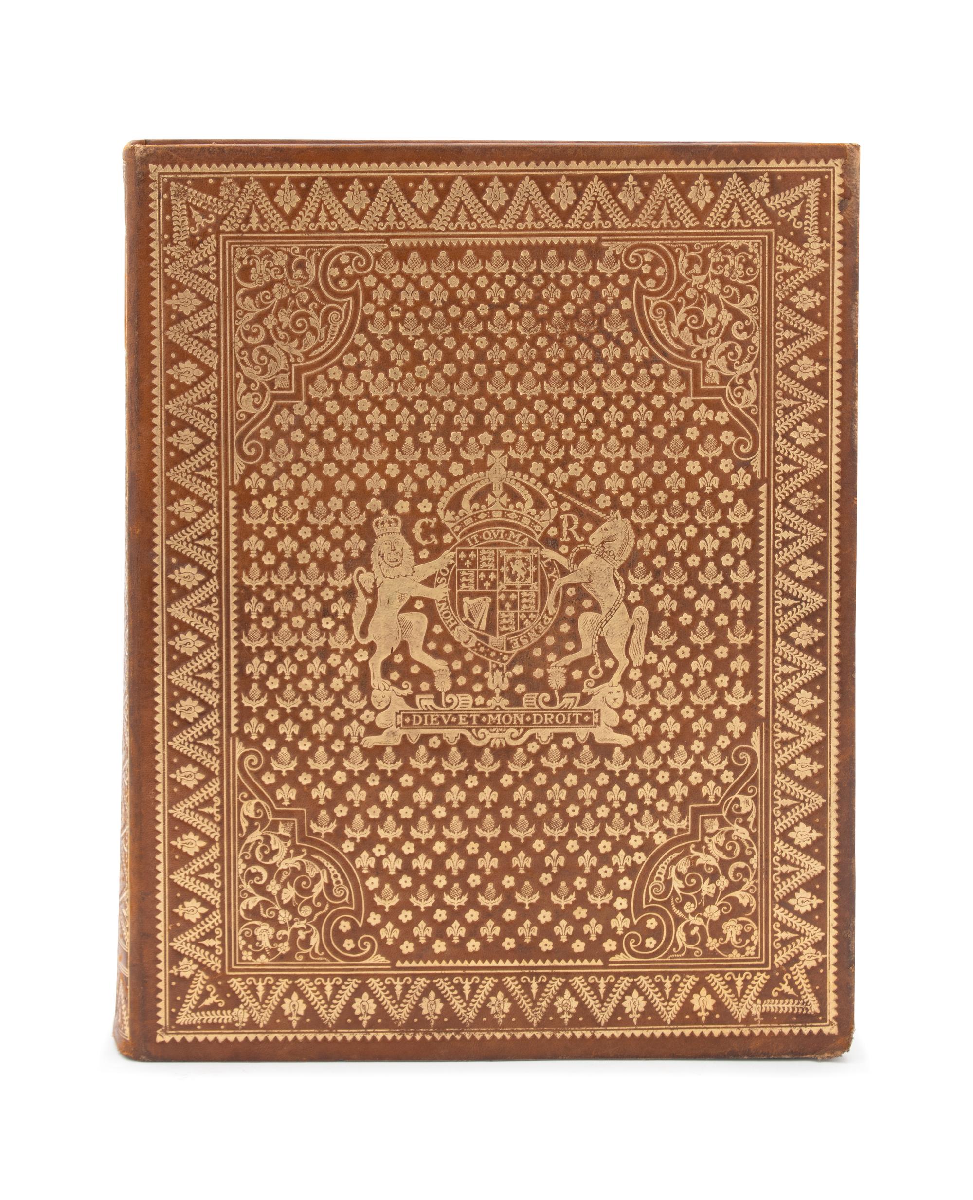 Fea, Allan, John Lane: The Bodley Head, London & New York, Memoirs of the Martyr King, Being a detailed record of the last two years of the reign of his most sacred majesty King Charles the First; full calf binding with ornate gilt amping to boards (no slipcase), 365/400 signed and numbered by Allan Fea.
