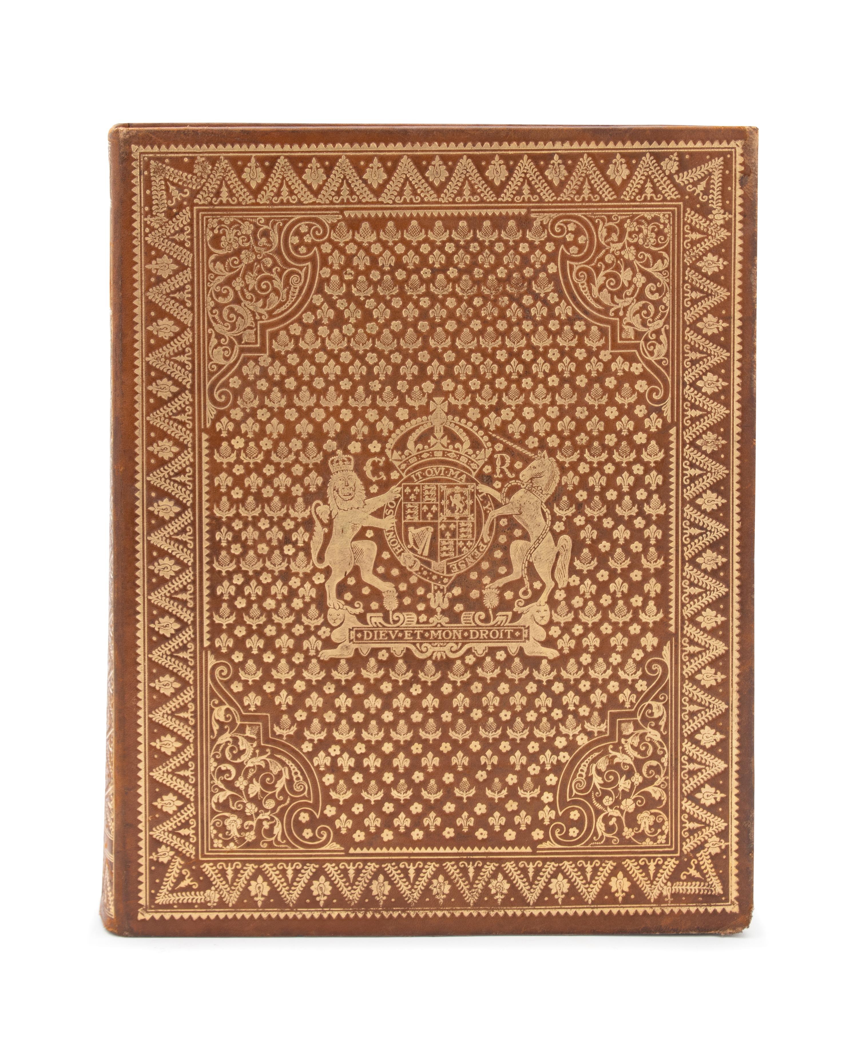 Fea, Allan, John Lane: The Bodley Head, London & New York, Memoirs of the Martyr King, Being a detailed record of the last two years of the reign of his most sacred majesty King Charles the First; full calf binding with ornate gilt amping to boards (no slipcase), 365/400 signed and numbered by Allan Fea.