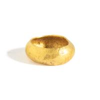 A Roman Gold Band Ring