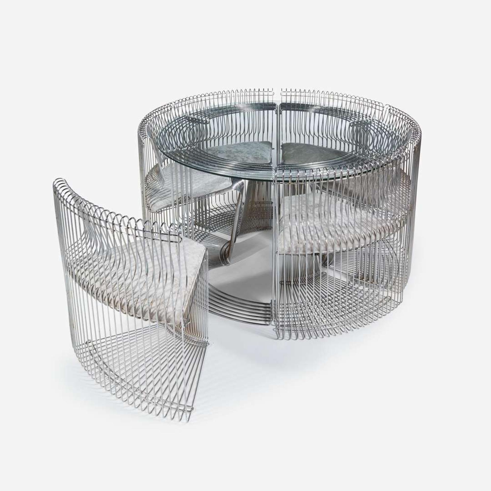 Verner Panton "Pantanova" Dining Set, Fritz Hansen, Denmark, 1971