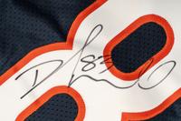 A David Terrell Signed Chicago Bears Team Issued Jersey