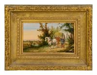 Man with Horses