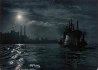 Dawn Arrival, Baltimore Harbor