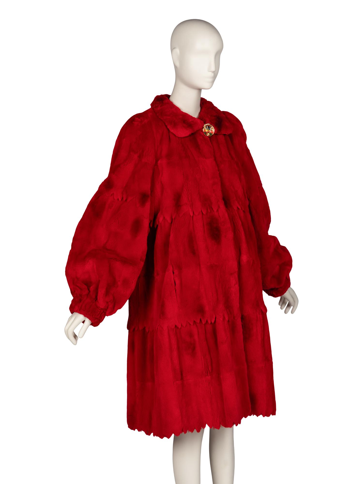Zuki Sheared Mink Coat